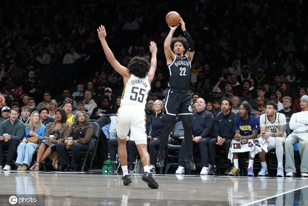 波特18+14利德尔26+10 步行者大胜篮网